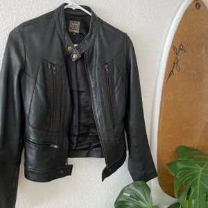 Joe’s Jeans Leather Biker Jacket